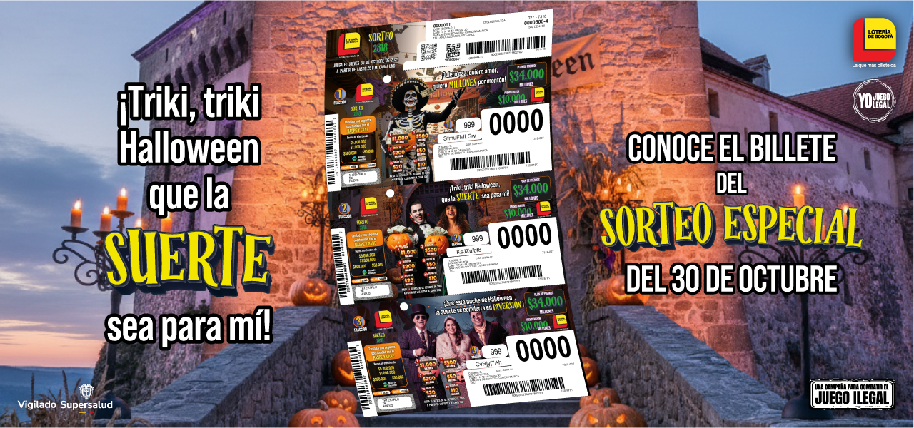 Conoce el billete del sorteo 2818