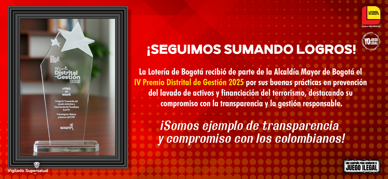 Reconocimiento a la gestión 2025