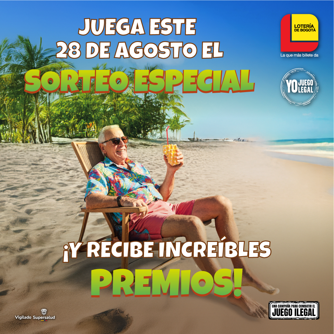 Sorteo especial 28 de agosto
