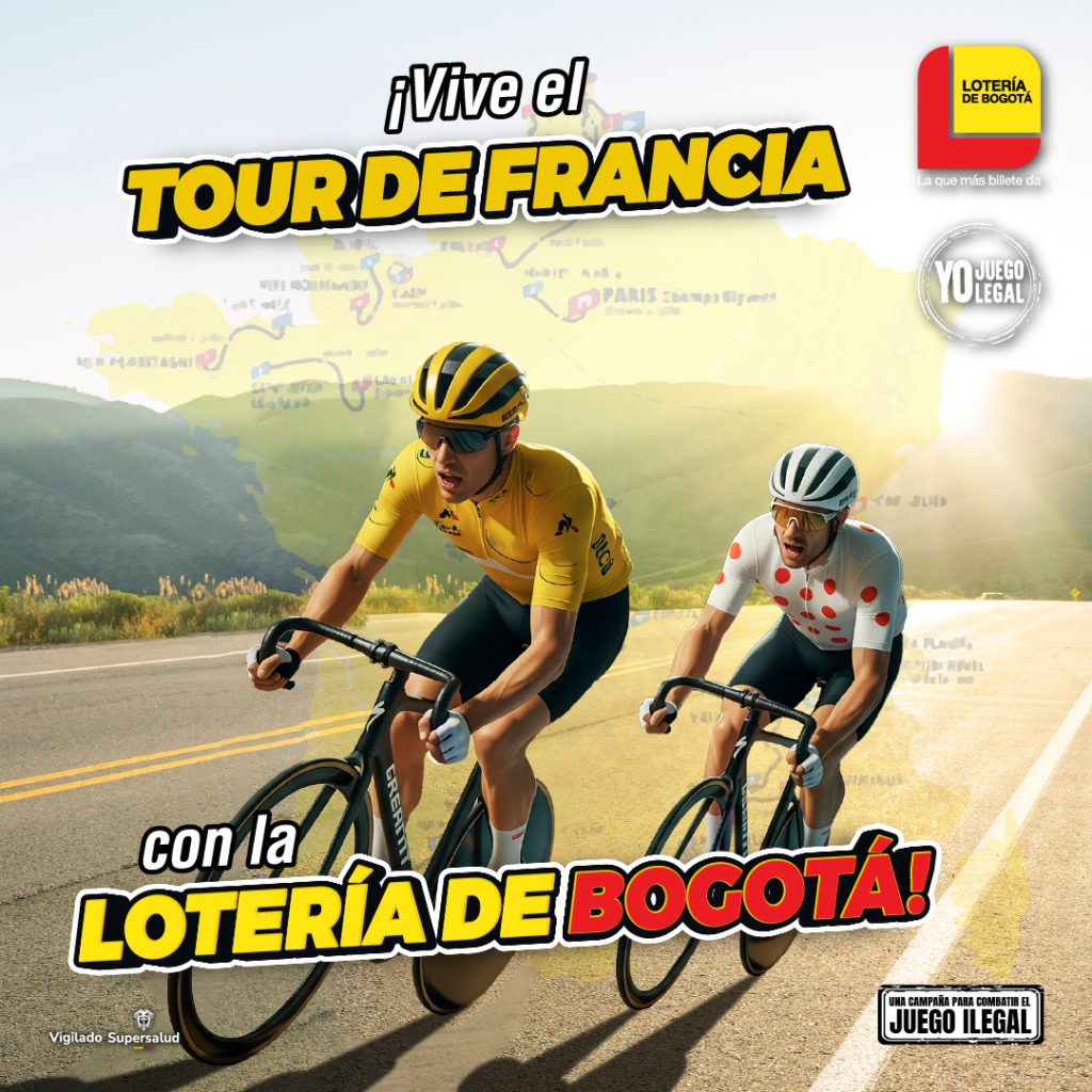 ¡Vive la emoción del Tour de Francia con la Lotería de Bogotá!