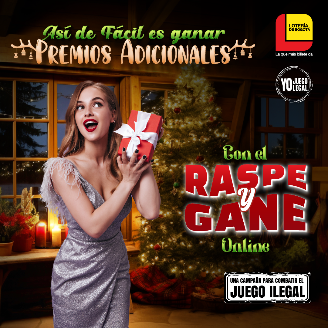 Raspe y Gane Online Diciembre-2024 - Lotería de Bogotá